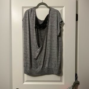 EUC MAURICES ATHLETIC TOP WITH STRAPPY DETAIL ON BACK PLUS SIZE 2X